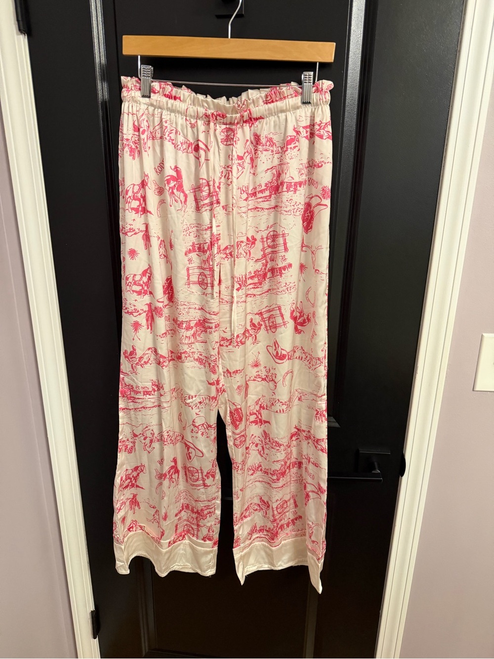 Silky Cowgirl 2 Piece Pajamas - Picture 2 of 6